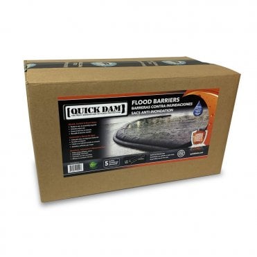5m Water Activated Flood Barrier - Pack of 5