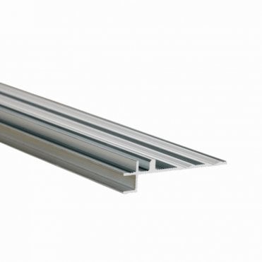 Aluminium Stair Base Profile for QS 12.5mm Engineered