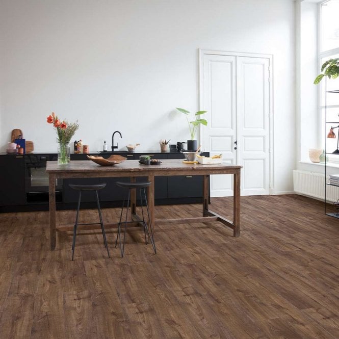 Quick-Step Bloom Vinyl Flooring Autumn Oak Chocolate