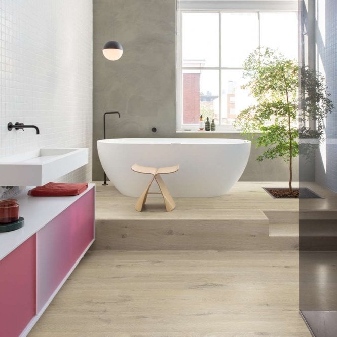 Quick-Step Bloom Vinyl Flooring Cotton Oak Beige