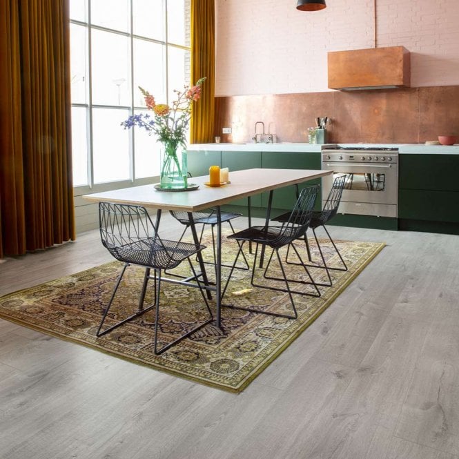 Quick-Step Bloom Vinyl Flooring Cotton Oak Cold Grey