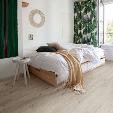 Bloom Vinyl Flooring Cotton Oak White Blush