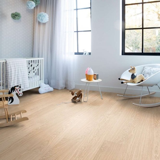 Quick-Step Bloom Vinyl Flooring Pure Oak Blush