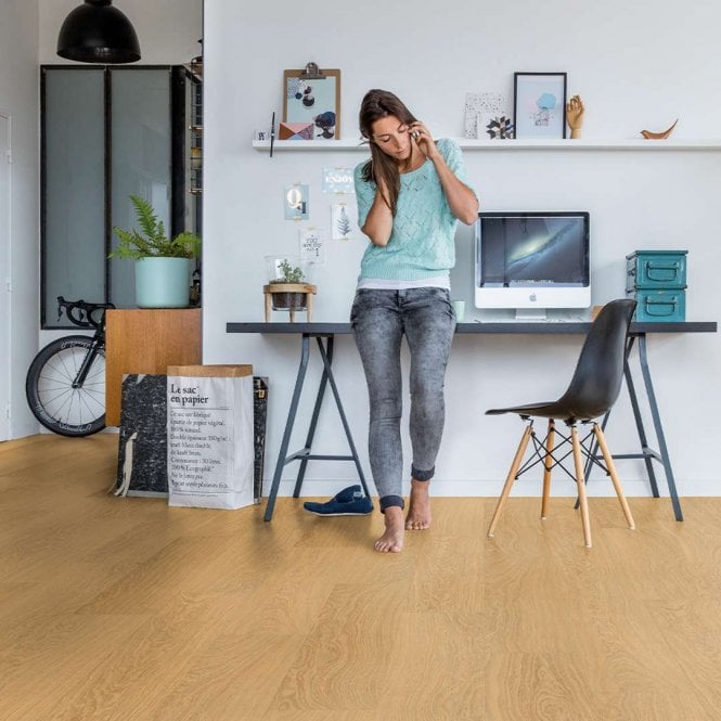 Quick-Step Bloom Vinyl Flooring Pure Oak Honey
