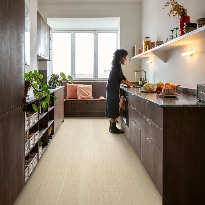 Quick-Step Bloom Vinyl Flooring Pure Oak Polar