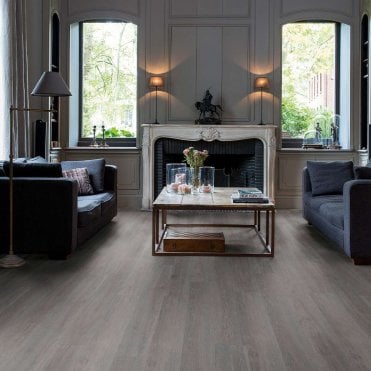 Blos Base Vinyl Flooring Silk Oak Dark Grey