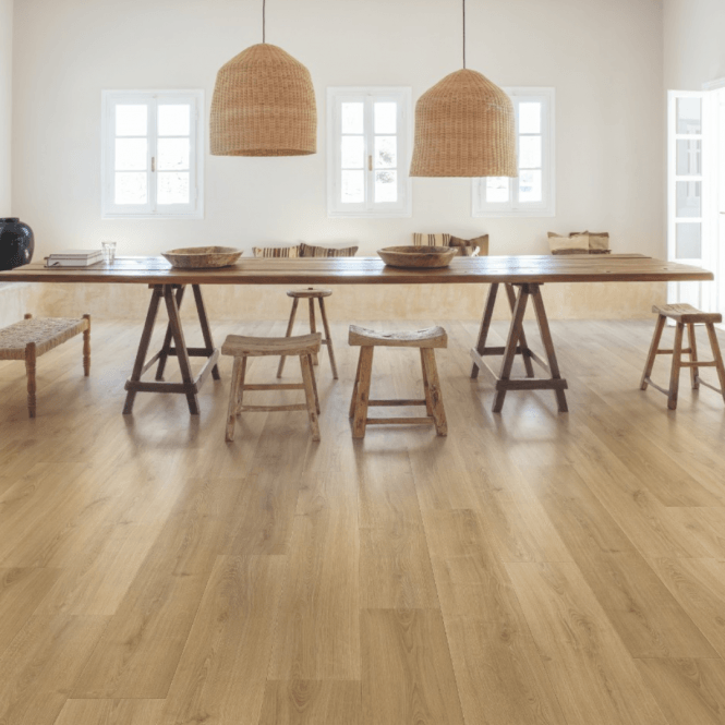 Quick-Step Capture Laminate Flooring Brushed Oak Warm Natural