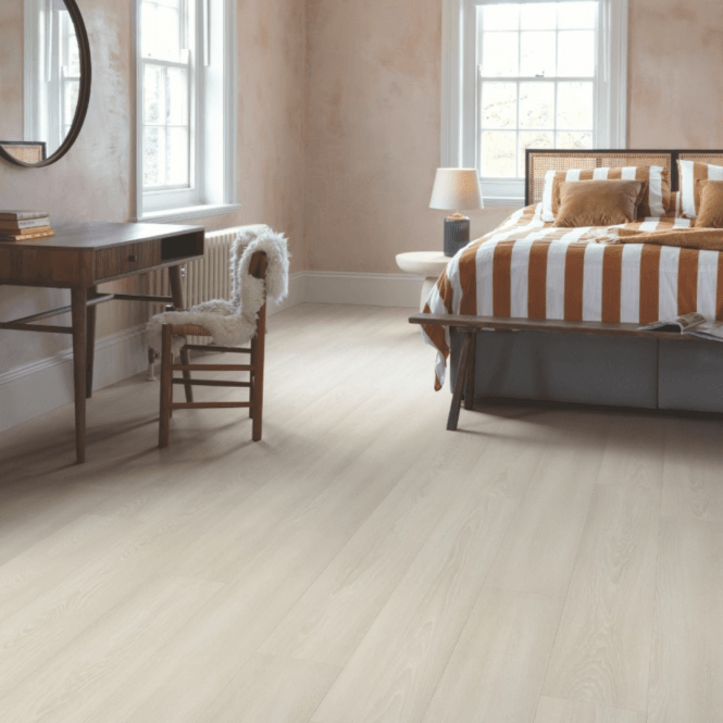 Quick-Step Capture Laminate Flooring White Premium Oak