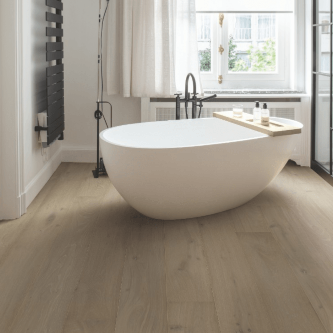 Quick-Step Cascada Hardwood Flooring Light Storm Oak Extra Matt