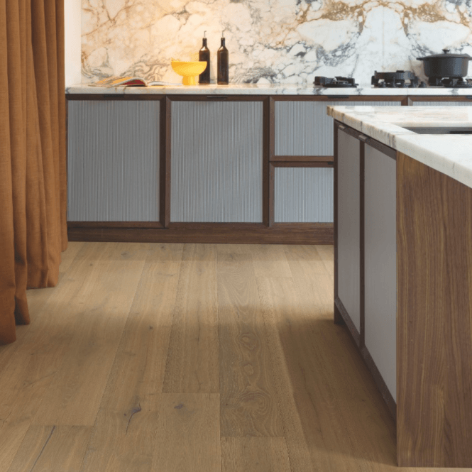 Quick-Step Cascada Hardwood Flooring Mustard Oak Extra Matt