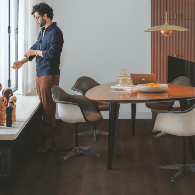 Quick-Step Cascada Hardwood Flooring Tobacco Oak Extra Matt
