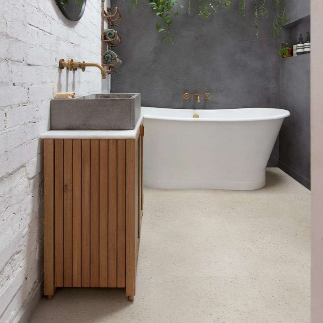 Quick-Step CIRO Vinyl Flooring Oyster Concrete