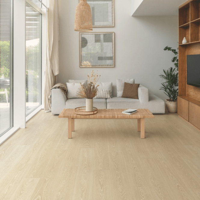 Quick-Step Classic Laminate Flooring Frosty Beige Oak