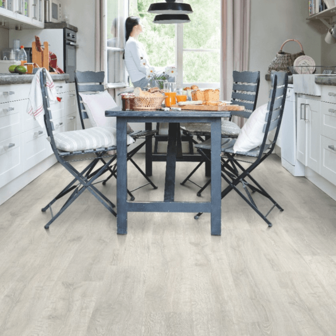 Quick-Step Classic Laminate Flooring Reclaimed White Patina Oak