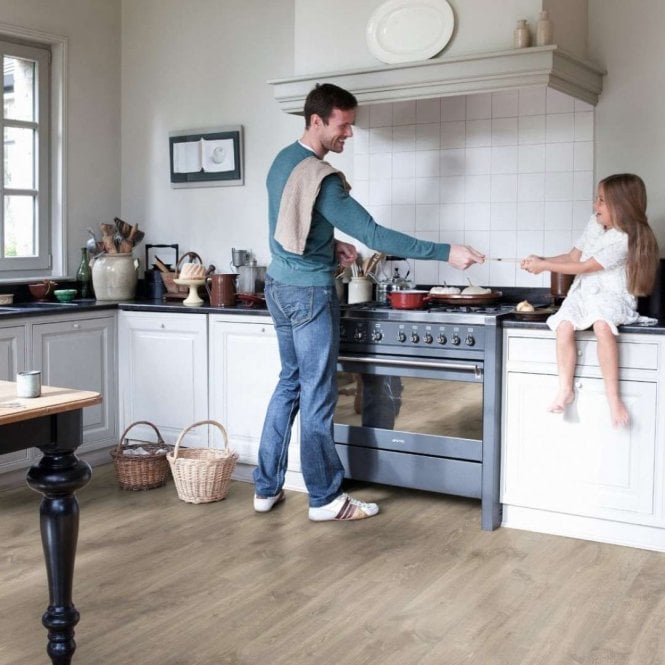 Quick-Step Creo Laminate Flooring Louisiana Oak Beige