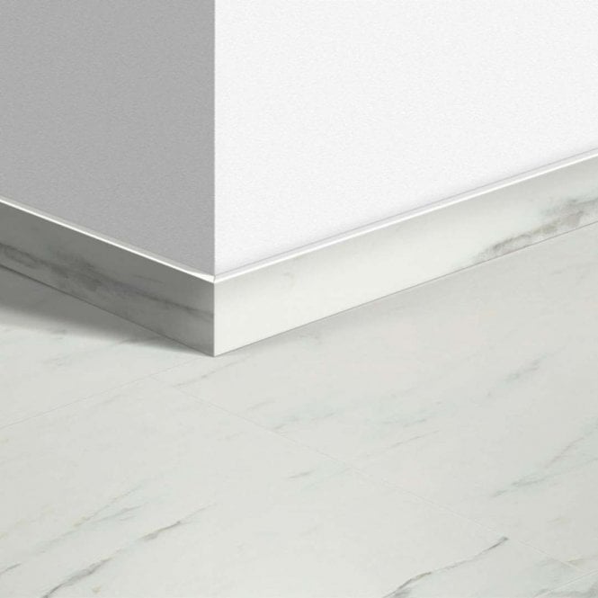 Quick-Step Marble Carrara White Vinyl Flex Skirting Board
