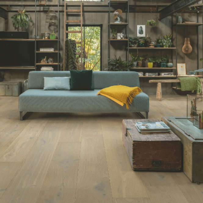 Quick-Step Massimo Hardwood Flooring White Daisy Oak Extra Matt
