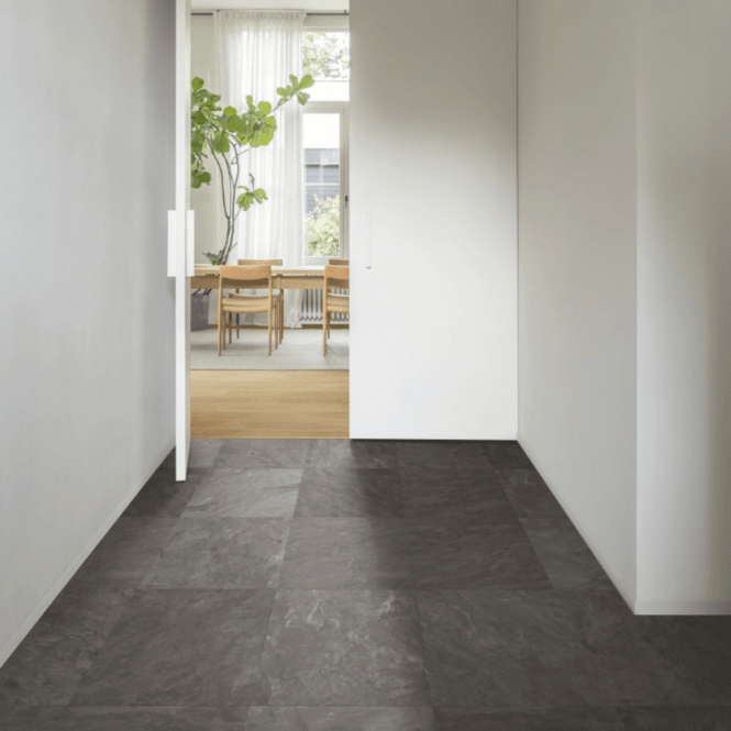 Quick-Step Muse Laminate Stone Flooring Grey Slate