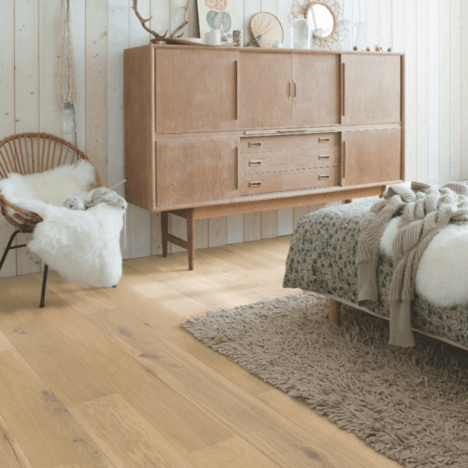 Quick-Step Palazzo Engineered Wood Flooring Almond White Oak Oiled