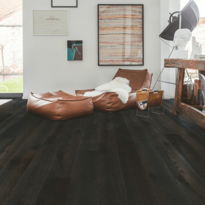Quick-Step Palazzo Engineered Wood Flooring Midnight Oak Oiled