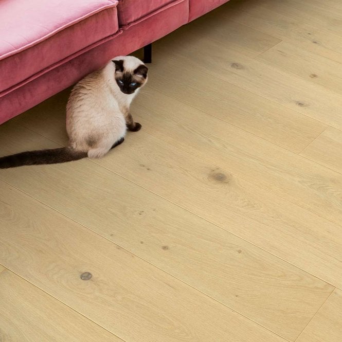 Quick-Step Pearl White Oak Cala Engineered Flooring Extra Matt 1.936m2 Per Pack