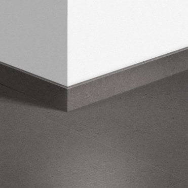 Vibrant Medium Grey Vinyl Flex Skirting Board