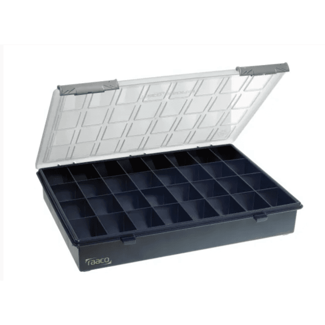 Raaco A4 Profi Service Case with 32 Fixed Compartments