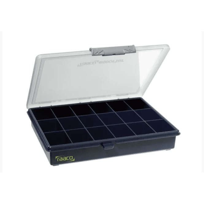 Raaco A5 Profi Service Case with 18 Fixed Compartments