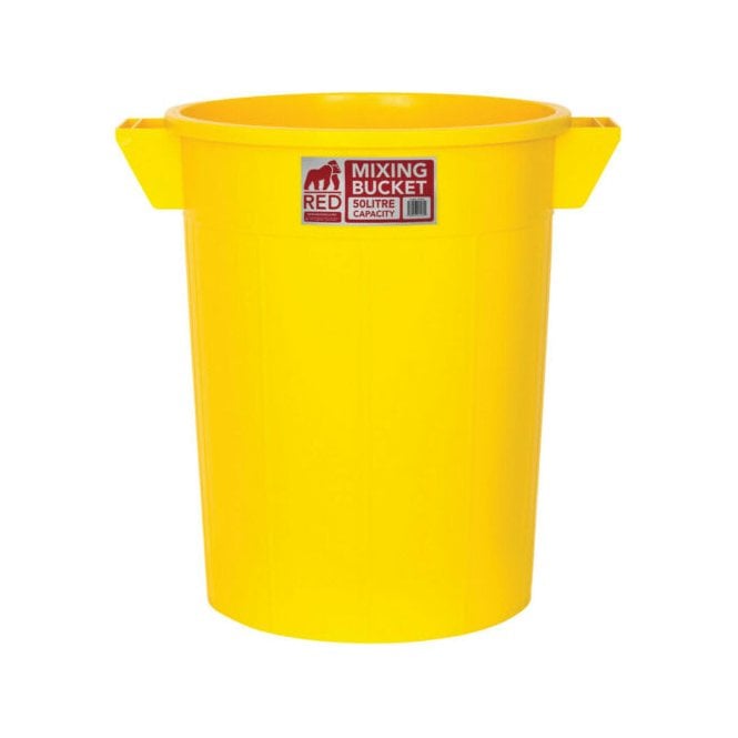 Red Gorilla 50 Litre Gorilla Yellow Mixing Tub