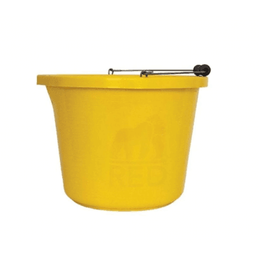 Yellow Premium Builders Bucket