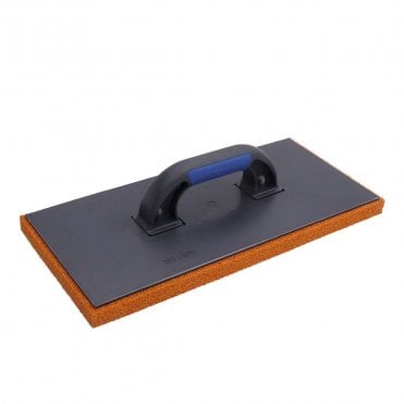 16" 400 x 180 x 20mm Grey/Orange Fine Rubber Sponge Float