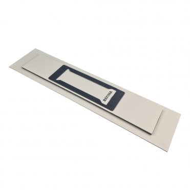 2.0mm Plaziflex Flexiback White Trowel Blade - Various Sizes