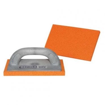 8" Sponge Float Orange Medium