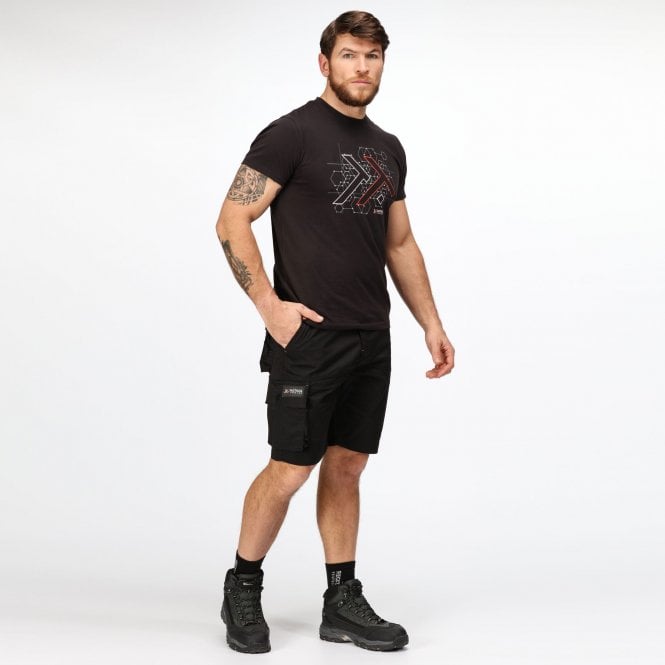 Regatta Tactical Threads Heroic Cargo Shorts Black/Iron