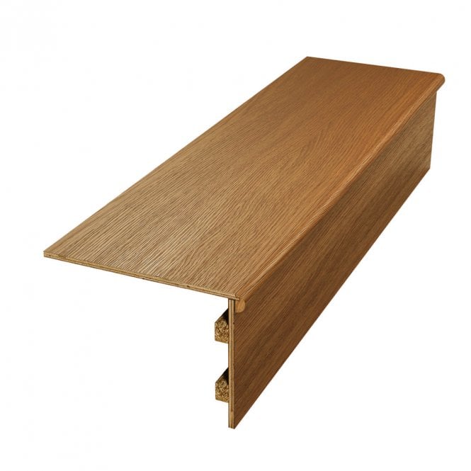 Richard Burbidge StepUp White Oak Tread Riser Stair Cladding - 1 Step Pack