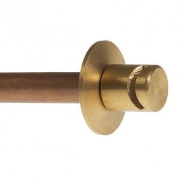15mm Brass Blow-Off Cap, Collar and Solder Ring - BOC15