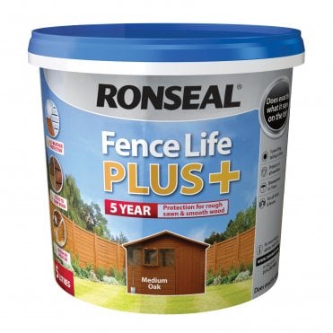 5L Fence Life Plus+ Garden Fence & Shed Paint