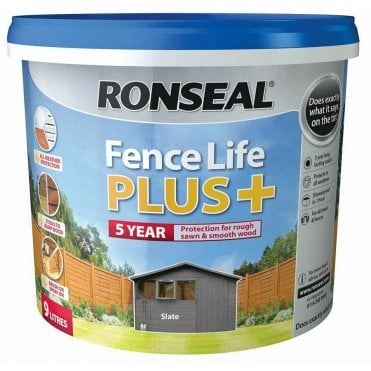 9L Fence Life Plus+ Garden Shed & Fence Paint