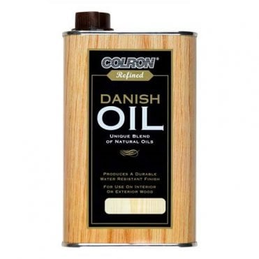 Colron Refined Danish Oil Interior & Exterior Wood Blend of Natural Oils - 500ml