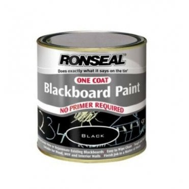 One Coat Blackboard Chalkboard Paint 250ml