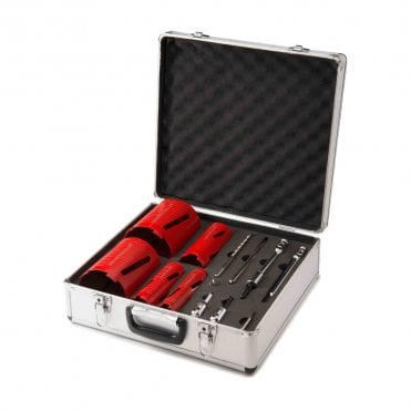 12 Piece Dry Diamond Core Drill Set - 89020