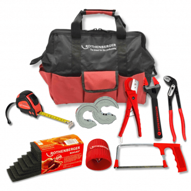Rothenberger 16" Plumbers Tool Bag Basic Set