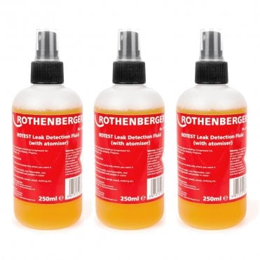250ml Rotest Leak Detection Spray 67048 (Pack of 3)