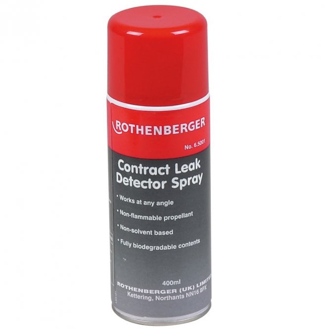 Rothenberger 400ml Rotest Contract Leak Detector Spray