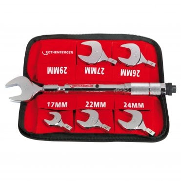 7-Piece Torque Wrench Spanner Set (17-29mm) - 175001