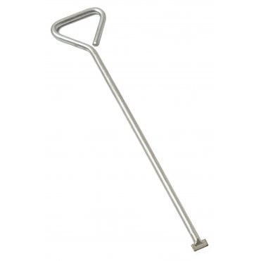 D Type Heavy Duty Manhole Key with Extended Handle - 67080