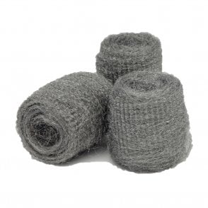 Medium Grade Steel Wool Pads (3 Pack)