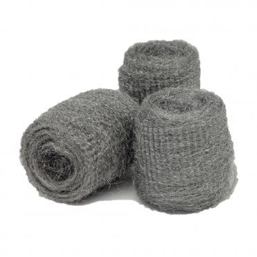 Medium Grade Steel Wool Pads (3 Pack)