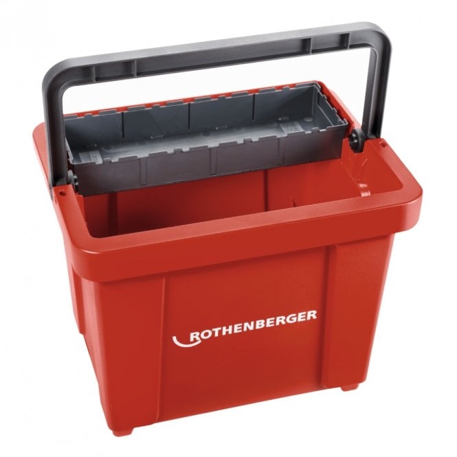 Rothenberger ROBUCKET 20L Bucket with Large ROBOX Insert Tray - 1000002627