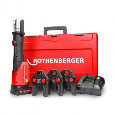 Romax 4000 Electro-Hydraulic Press Tool & M Profile Jaw Set 15-22-28mm - 1000001932